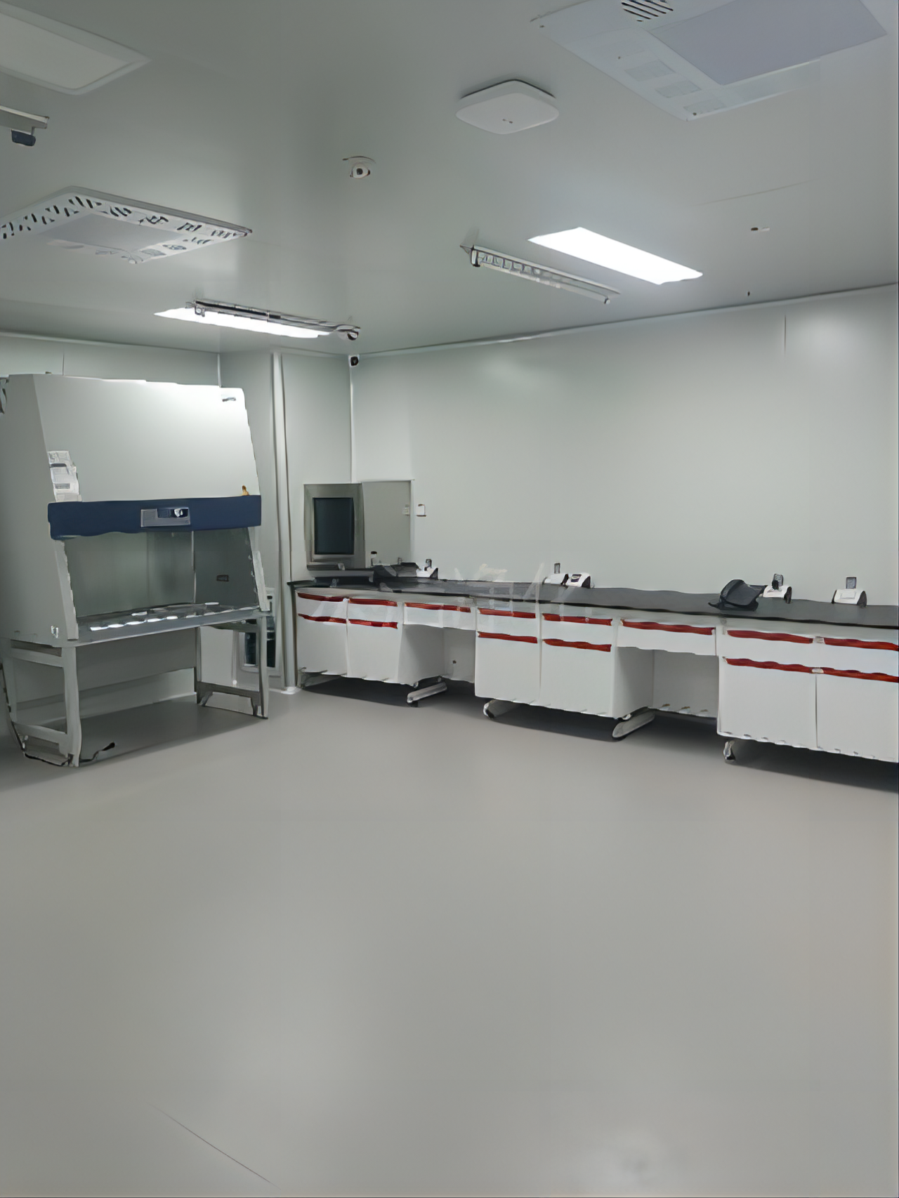 北京华亘医学检验实验室有限公司三层检验科净化装修工程(图4)