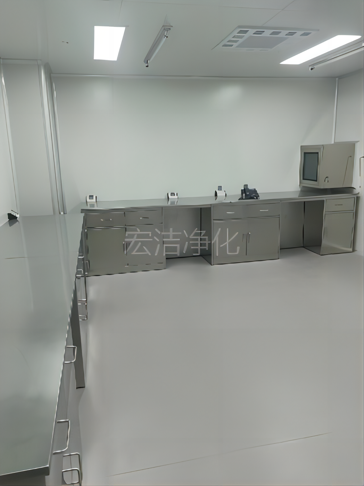 北京华亘医学检验实验室有限公司三层检验科净化装修工程(图5)
